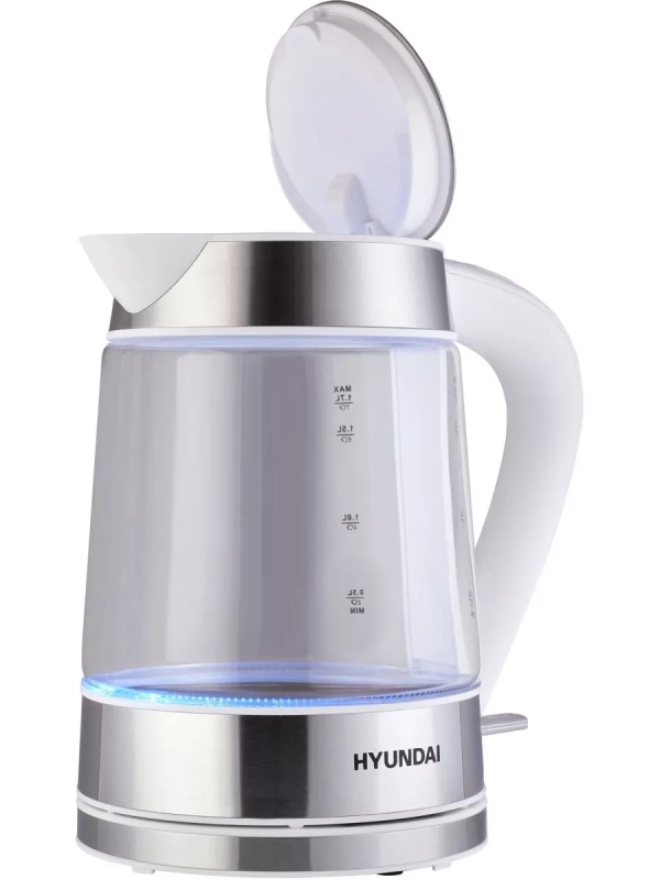 Чайник HYK-G3606 1,7л 2200Вт белый (стекло) Чайник HYK-G3606 1,7л 2200Вт белый (стекло)