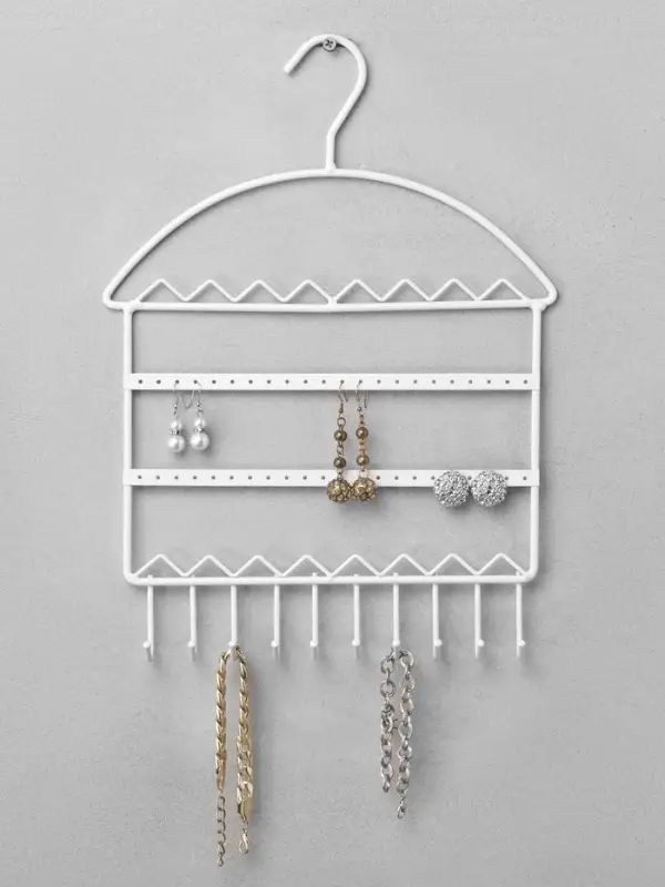 Органайзер для украшений &laquo;QF. Вешалка&raquo;, 28&times;6.7&times;36 см, белый