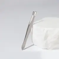 Пинцет прямой, широкий, 8.5 см