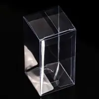 Складная прозрачная коробка из PVC, для упаковки подарков, 5×5×10 см
