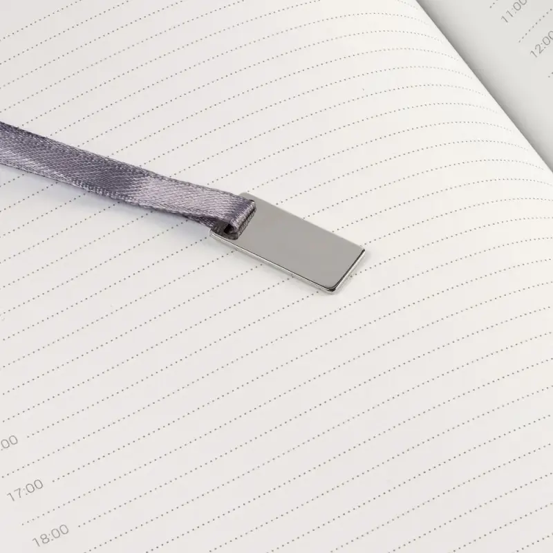 Ежедневник Grace на заказ, недатированный, темно-синий