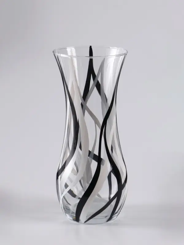 Ваза &laquo;Персей&raquo;, линии, h=26 см, стекло