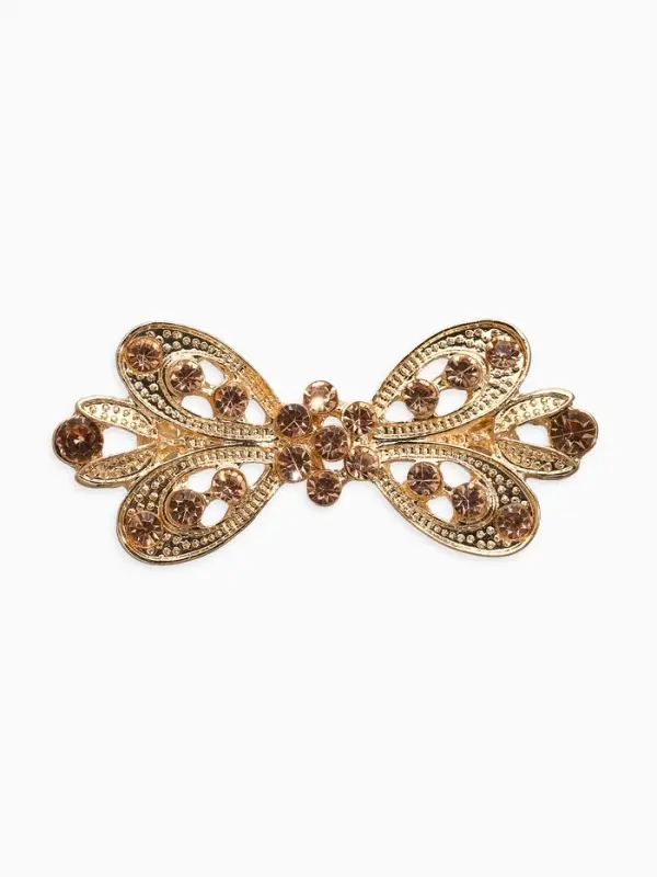 Зажим для кардигана Зажим для кардигана "Ажур", тюльпан. цвет золотой в золоте