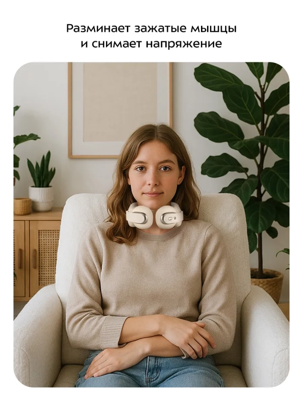 Массажер для шеи электрический КТ-5916 - 6 Вт Массажер для шеи электрический КТ-5916 - 6 Вт