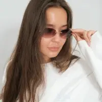 Очки солнцезащитные &laquo;OneSun. Овал&raquo;, uv 400, футляр, салфетка