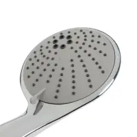 Лейка для душа ZEIN Z0013, большая, пластик, 3 режима, цвет хром