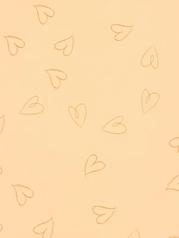 Пленка листах для цветов и букетов, &laquo;Сердца&raquo;, пудра светлая, 65 микрон, 57&times;57 см