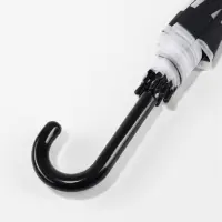 Зонт - трость полуавтоматический &laquo;Клетка&raquo;, 8 спиц, R=47/55 см, d=94 см, МИКС