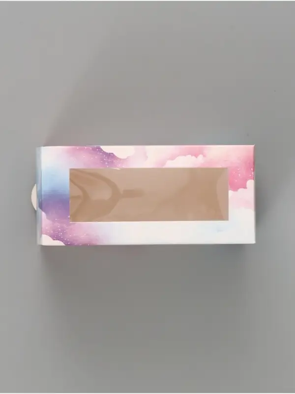 Коробка подарочная с окном &laquo;Только для тебя&raquo;, 12&times;5.5&times;5.5 см, самосборная