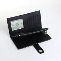 Портмоне мужское, на магните, чёрное