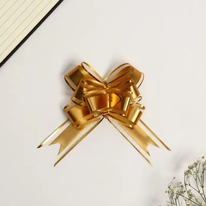 Бант - бабочка №3, золотой Бант - бабочка №3, золотой