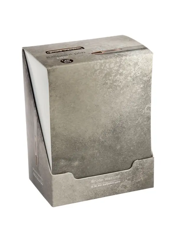 Ручка шариковая автоматическая Bruno Visconti stone, стержень синий, 0.38 мм
