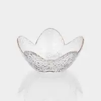 Салатник фигурный &laquo;Цветок&raquo;, 150 мл, 12&times;5 см, стекло