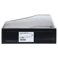 Лоток для бумаг вертикальный, 1 отделение, чёрный