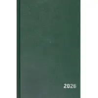 Ежедневник датир 2026г А5 168л б/вин, Зеленый ТЕМНЫЙ Ежедневник датир 2026г А5 168л б/вин, Зеленый ТЕМНЫЙ
