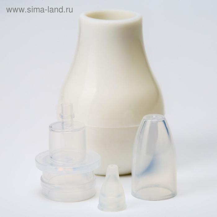 Детский назальный аспиратор, с колпачком, цвет белый Детский назальный аспиратор, с колпачком, цвет белый