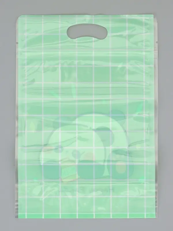 Пакет подарочный, с zip-lock застежкой, &laquo;Счастливая панда&raquo;, 15&times;23&plusmn;1 см МИКС