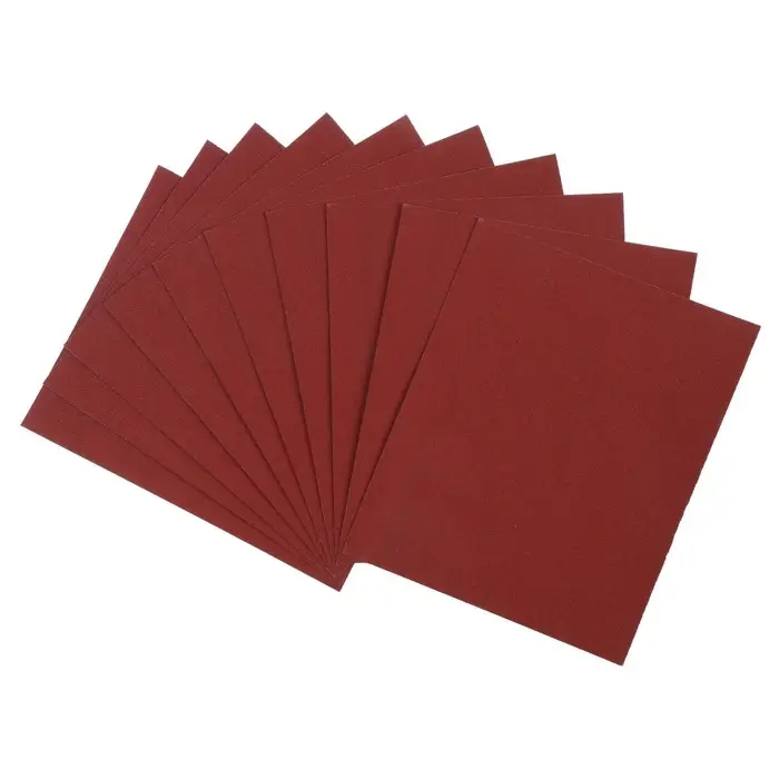 Шкурка шлифовальная в листах ЛОМ, на бумажной основе водостойкая, 230&times;280, Р80, 10 шт.