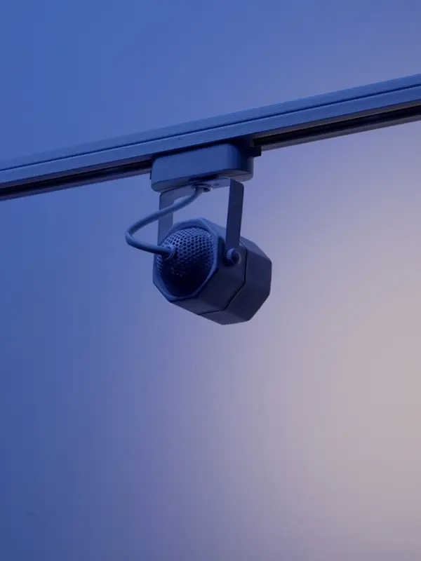 Трековый светильник Luazon Lighting под лампу Gu10, восьмигранный, белый