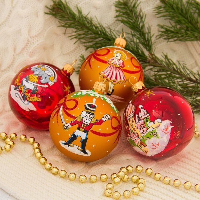 Набор Набор "Щелкунчик" (набор 4шт) d-7,5 см