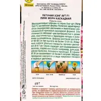 Семена цветов Петуния Хэнг аут F1 пинк морн каскадная (драже) С. Floranova , Ц/П,4 шт. Семена цветов Петуния Хэнг аут F1 пинк морн каскадная (драже) С. Floranova , Ц/П,4 шт.