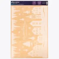 Наклейки на окна многоразовые &laquo;Волшебного Нового года&raquo;, 33&times;50 см