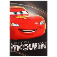 Блокнот А7, на скрепке, 16 листов, в клетку, Тачки