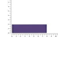 Лейбл из ПВХ Dzeta, S, фиолетовый