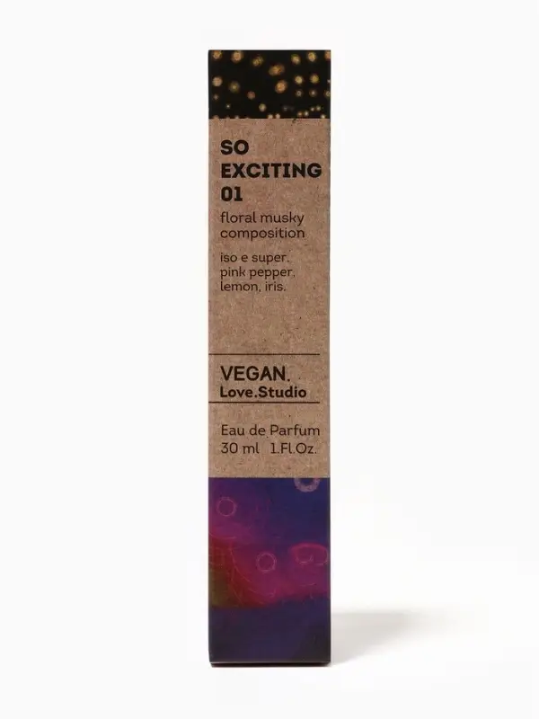 Парфюмерная вода женская Vegan Love Studio So Exciting 01, 30 мл
