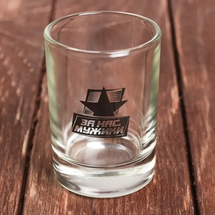 Стопки с нанесением, МИКС Стопки с нанесением, МИКС