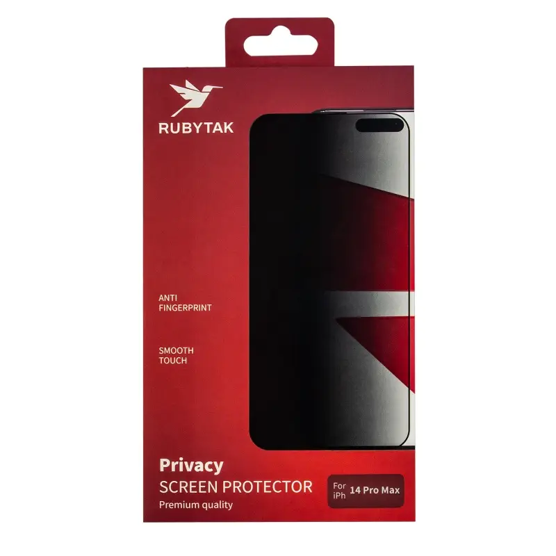 Защитное стекло для iPhone 14 Pro Max RUBYTAK Privacy
