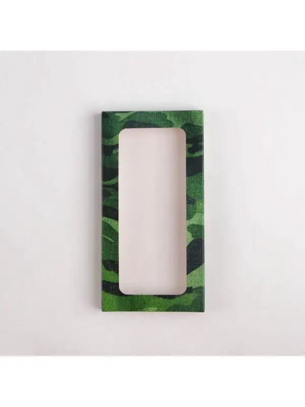 Коробка для шоколада, кондитерская упаковка, &laquo;23 февраля&raquo;, с окном, 17.3&times;8.8&times;1.5 см