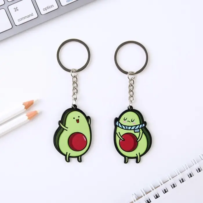 Брелок для ключей акриловый «Все будет авокадно», 7 х 12,5 см Брелок для ключей акриловый «Все будет авокадно», 7 х 12,5 см