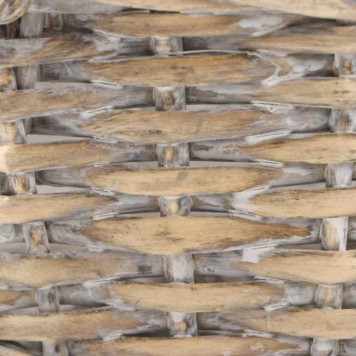 Набор корзин «Плетёнка», 3 шт, 38×30×14/35 см, 32×25×11/27 см, 27×21×10/25 см, ива, микс