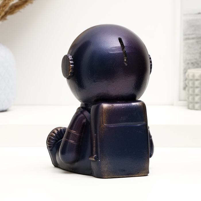 Копилка Копилка "Космонавт" синий космос, 20см