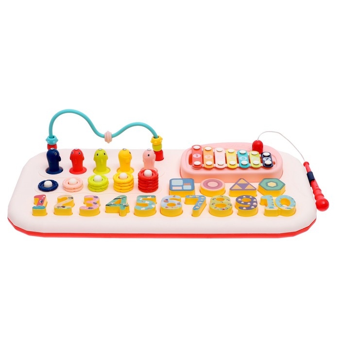 Развивающая игрушка «Весёлые игры», цвет розовый Развивающая игрушка «Весёлые игры», цвет розовый