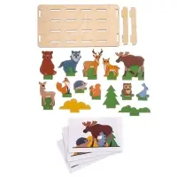 Головоломка Лесная мастерская &laquo;Повтори по образцу. Лес&raquo;