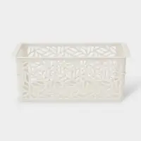 Корзинка для хранения без крышки Linden, 1.4 л, 19&times;14&times;7.5 см, светло-серый