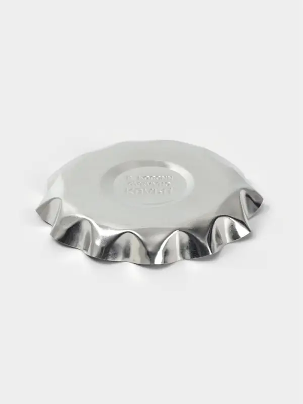 Форма для выпечки печенья, d=9 см, h=1.3 см, жесть, серебристая