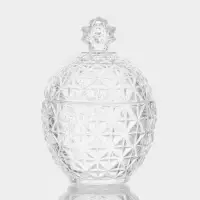 Сахарница &laquo;Ананас&raquo;, 200 мл, стекло