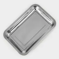 Противень, 32&times;22&times;4 см, хромированный