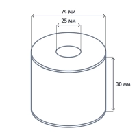 Риббон Wax/Resin 30 мм 450 м OUT вт. 25
