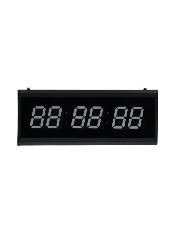 Часы электронные настенные &laquo;Соломон&raquo;, 48&times;19&times;3 см, зелёная индикация