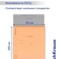 Тетрадь 24 листа в линейку ErichKrause CoverPro matt Pulse, МИКС