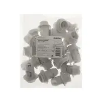 Патрон Smartbuy Е14, пластиковый, с кольцом, термостойкий пластик, белый, SBE-LHP-sr-E14