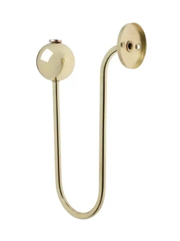 Крючок - держатель для штор CAPPIO KS056, золото, 2 шт.