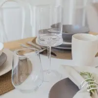 Стаканы Paşabah&ccedil;e Allegra, 425 мл, набор 4 шт., стекло, прозрачные