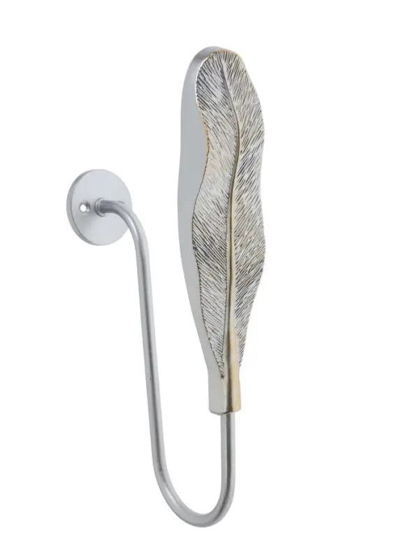 Крючок для штор CAPPIO KS040, цвет серебро с золотом, набор 2 шт Крючок для штор CAPPIO KS040, цвет серебро с золотом, набор 2 шт