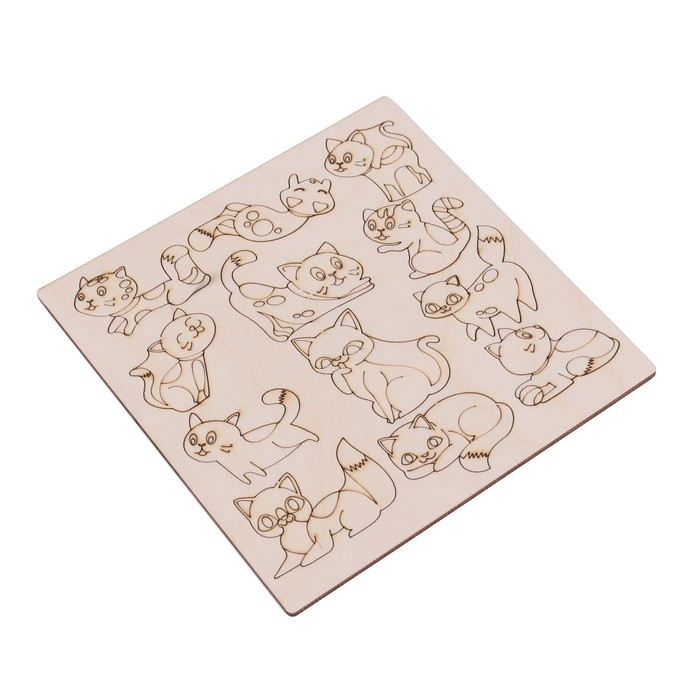 Набор заготовок для творчества «Котята» Набор заготовок для творчества «Котята»