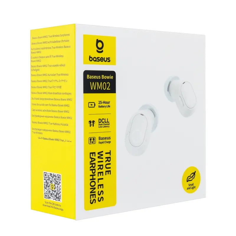 Наушники Bluetooth WM02 Baseus NGTW370202 белый